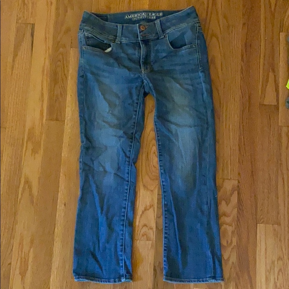 Artist crop jeans